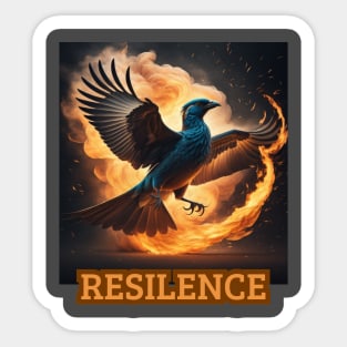 Resilence Phoenix Sticker